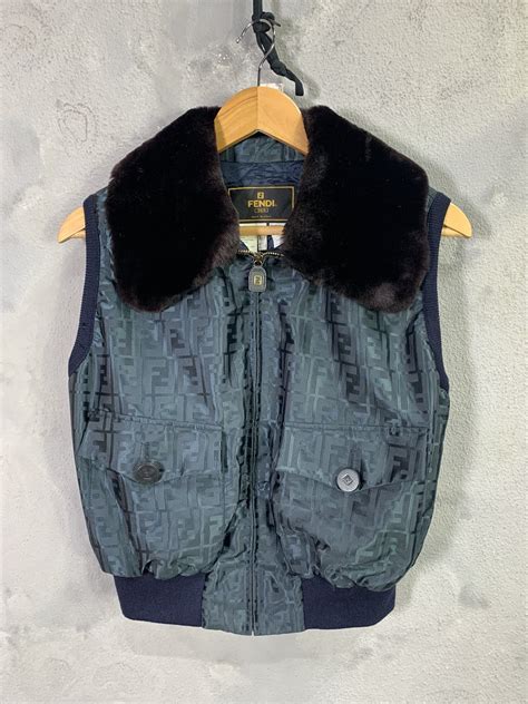 vest fendi|fendi women's vest.